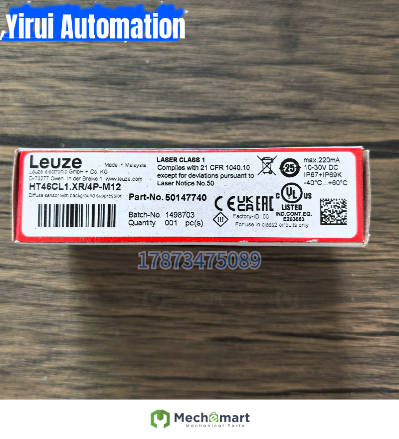 Brand new original genuine Laoyi Test HT46CL1.XR/4P-M12 photoelectric sensor 50147740