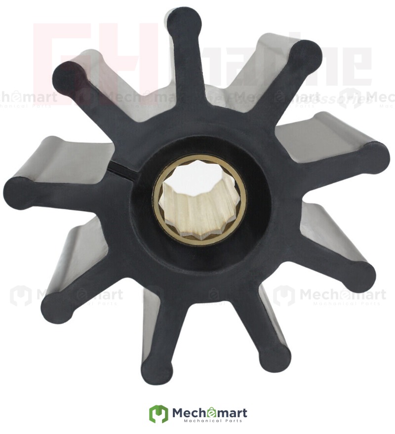 Marine seawater pump rubber impeller suitable for Jabsco Pump 18770 Series18770-0003