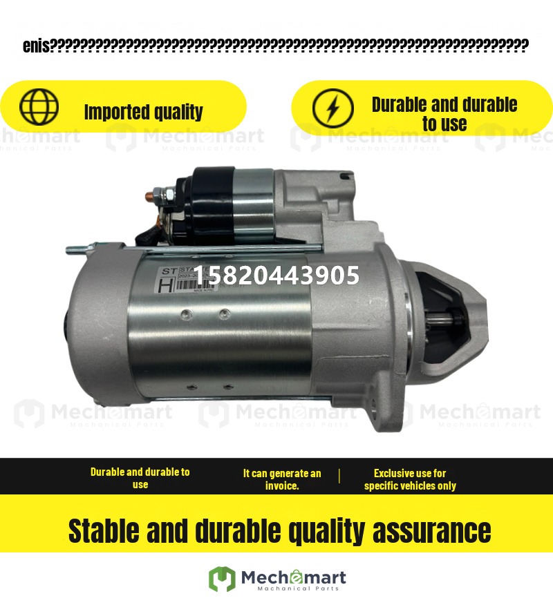 01183599 Linde 351-04 forklift Deutz 2011 parts diesel engine starter motor
