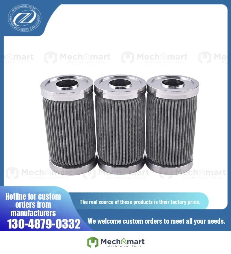 304 stainless steel folding mesh filter 500 mesh gas dust filter cartridge chemical raw material reagent filter element