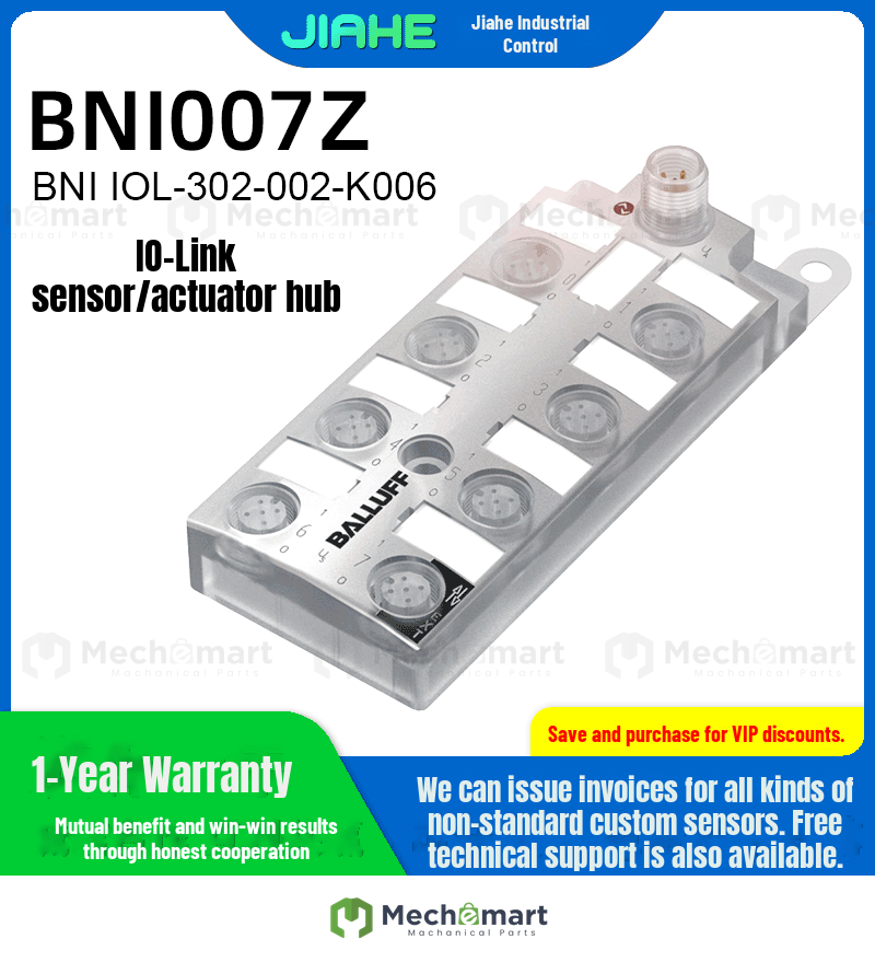 Balluff BNI007Z BNI IOL-302-002-K006 sensor IO-Link/actuator hub
