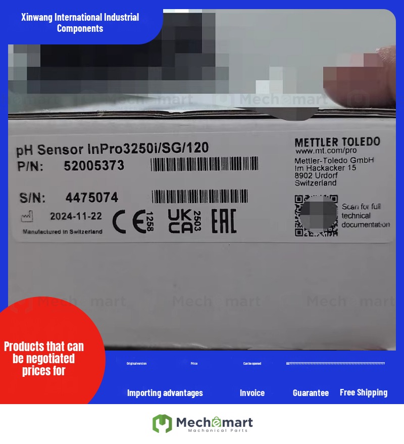 METTLER PH electrode InPro 3250i/SG/120