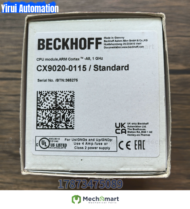 Brand new original genuine BECKHOFF CX9020-0115 module in stock
