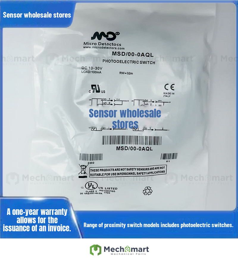 Premium Modi thru-beam photoelectric switch sensor MSD/00-0AQL+MSE/00-0AQL one year warranty