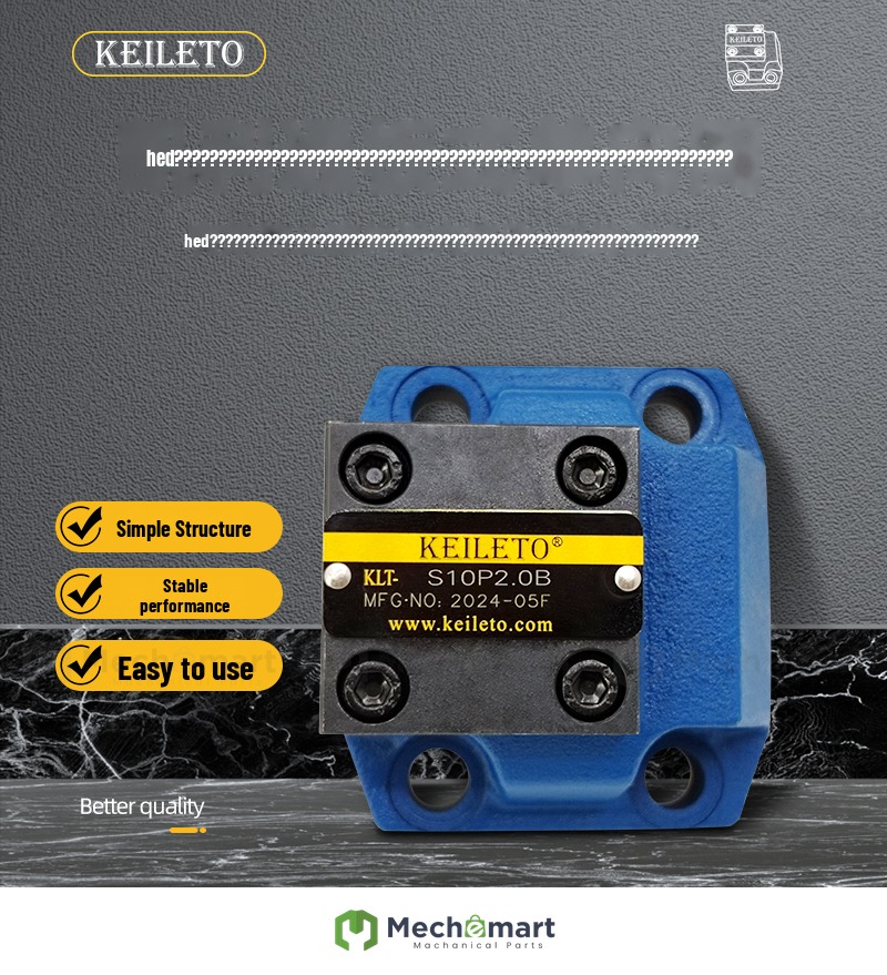 Hydraulic plate check valve pressure holding S10P1.0B S20P1.0B S30P5.0 S20P3.0 S10P2.0B