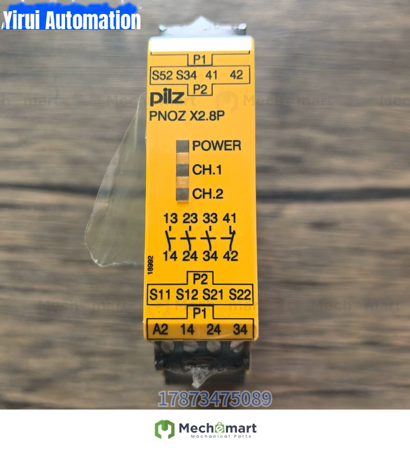 Brand new genuine without instructions Pierz 777301 safety relay PNOZ X2.8P 24VAC