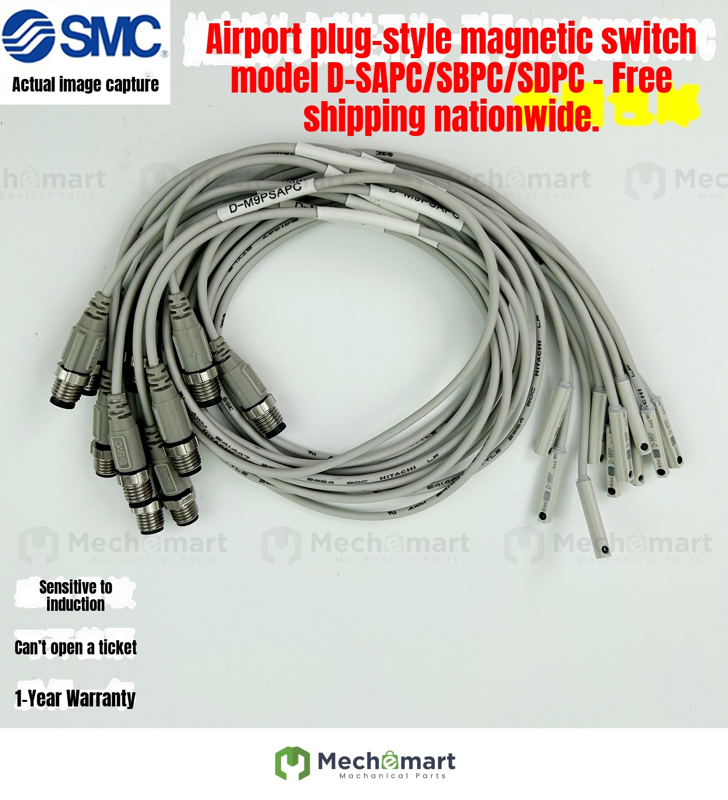 SMC magnetic switch D-M9PSAPC D-M9PSBPC D-M9NSDPC D-M9NMBPC D-M9B