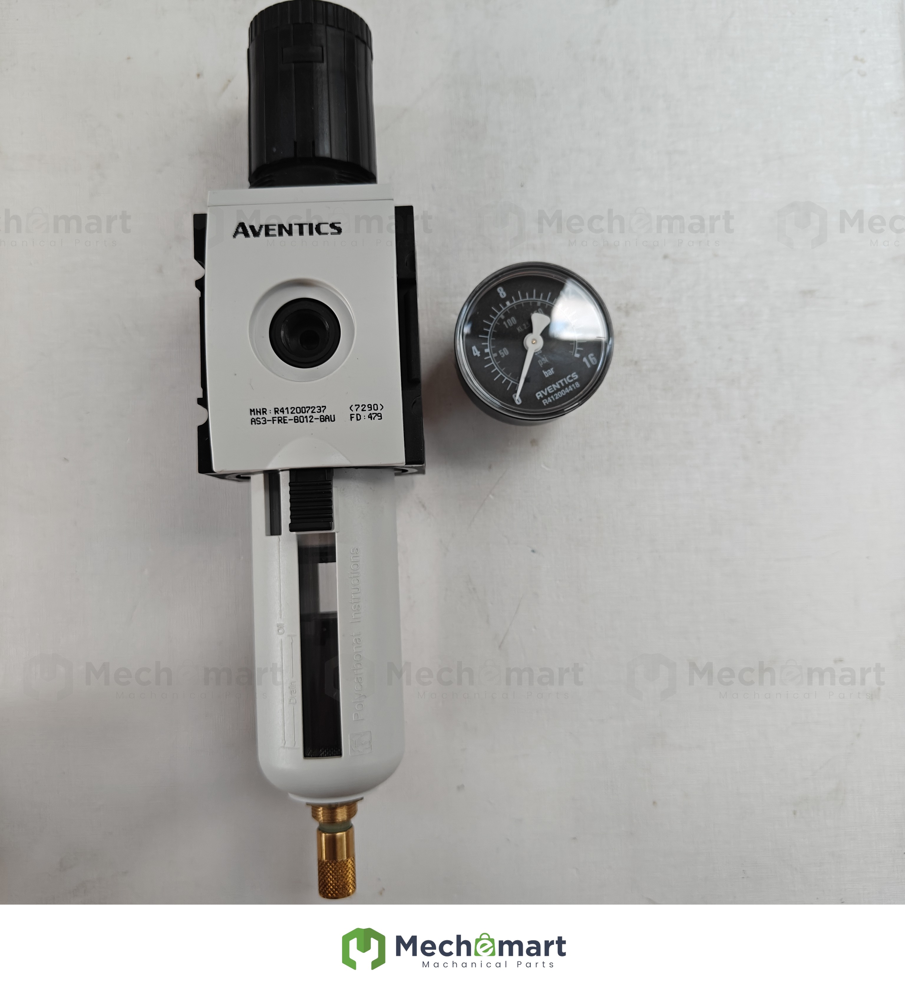 AVENTICS R412007237 filter pressure regulator, spot distribution