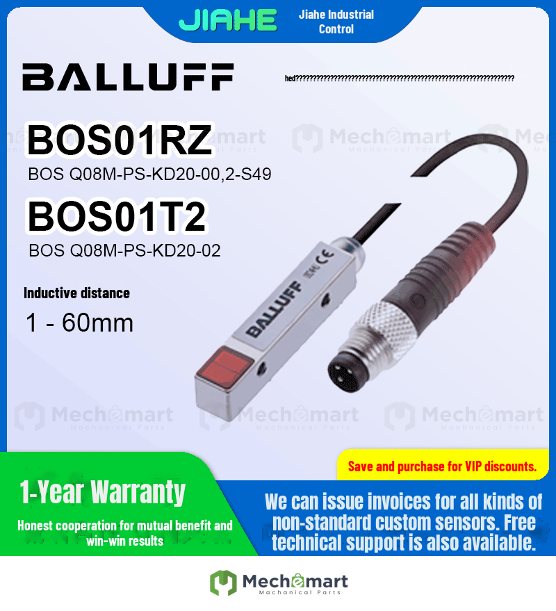 Balluff BOS01RZ BOS01T2 diffuse reflection photoelectric switch BOS Q08M-PS-KD20-00, 2-S49
