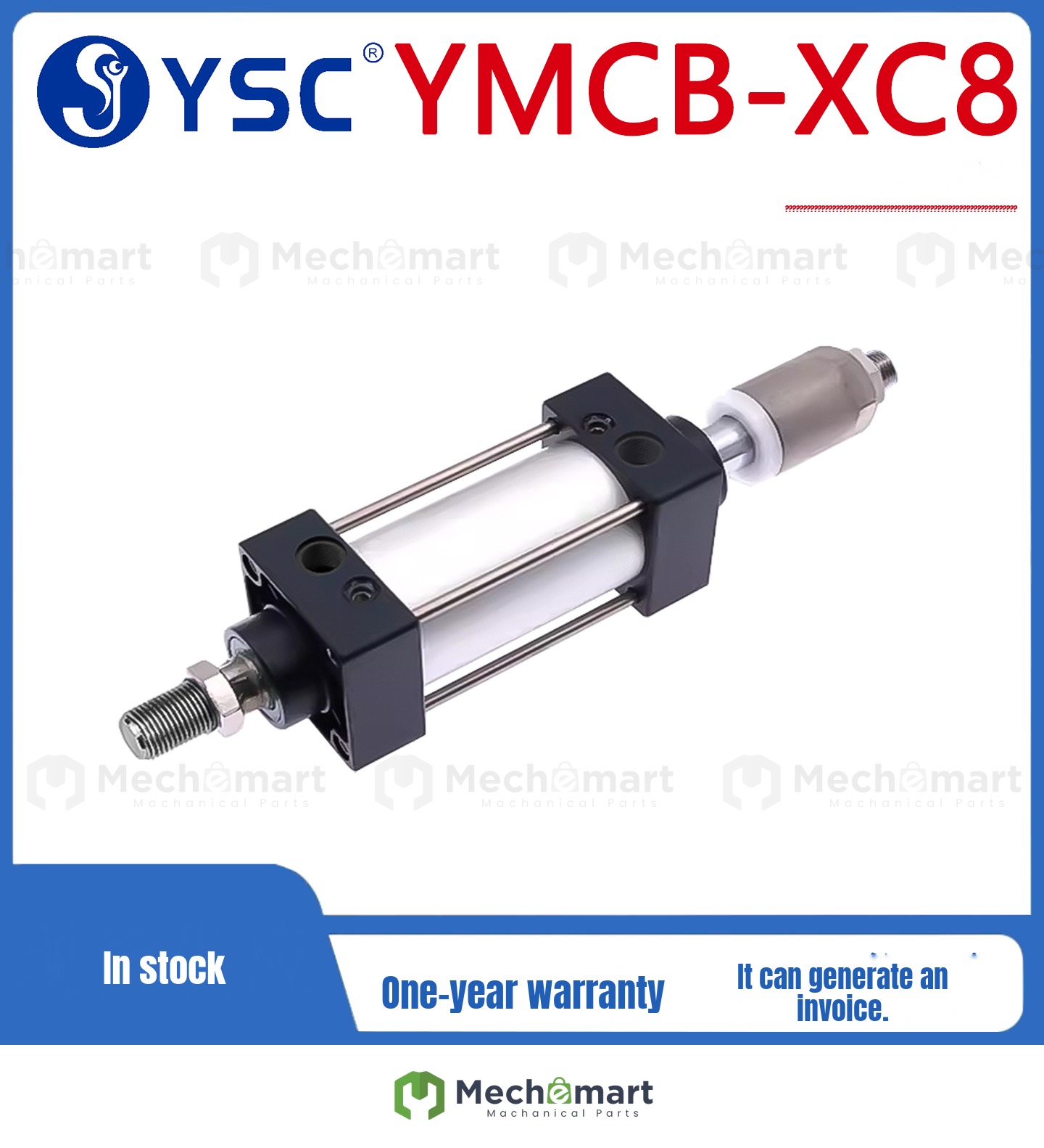 YSC Weishixi standard adjustable cylinder YMCB32/40/50/63/80/100-25-175-200-S-XC8