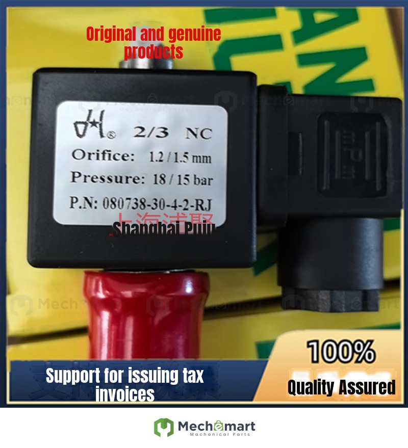 Original quality Red Star intake valve solenoid valve 080738-30-4-2-RJ air compressor 1205339-2-3-RJ