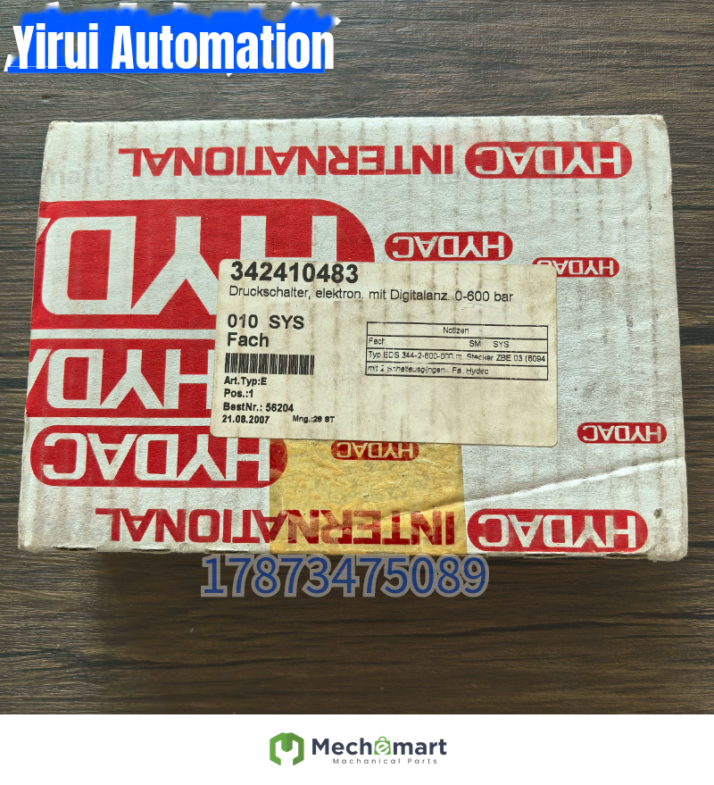 Brand new original genuine Herdecke EDS 344-2-600-000 pressure sensor packaging out of stock