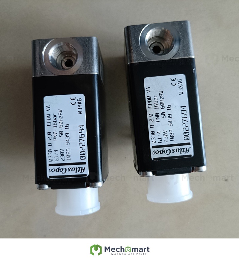 1089943916 Atlas original air compressor parts solenoid valve 00227694 loading and unloading control valve