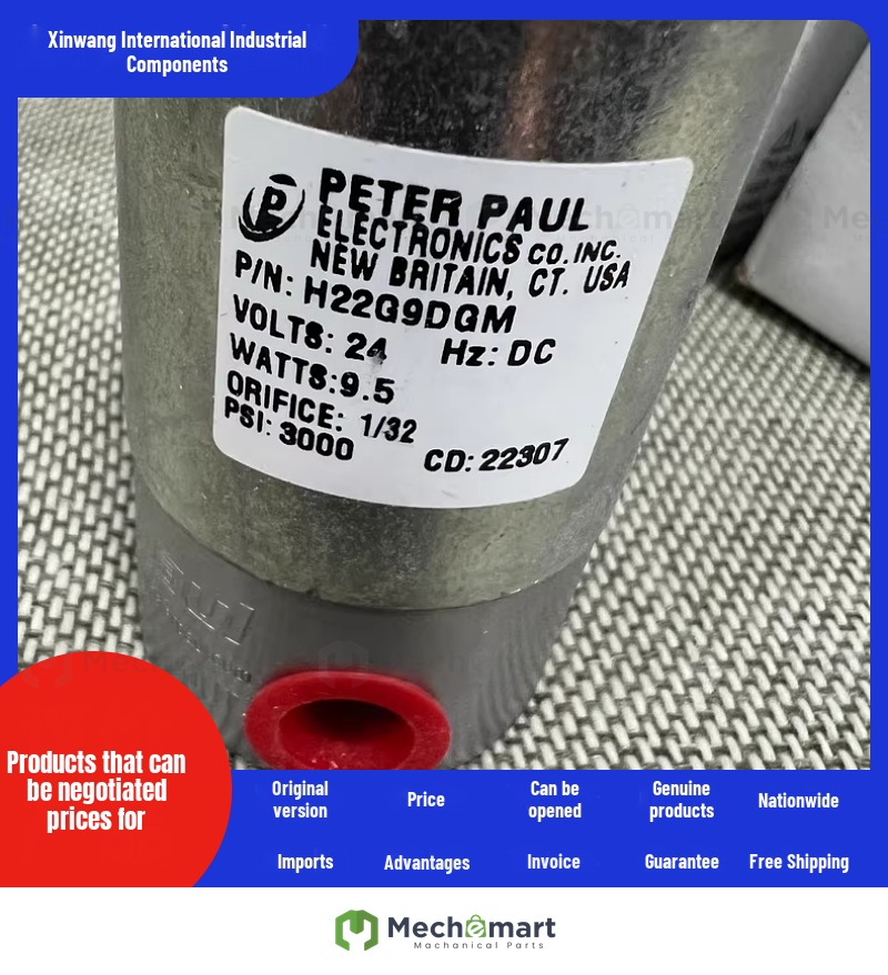 High pressure solenoid valve Peter Paul H22G9DGM H22H9DGMG