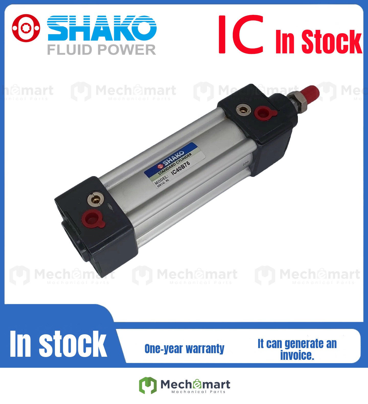 SHAKO Shinkong Standard Cylinder IC 32/40/50/63/80/100B25/75/100/150/200/300