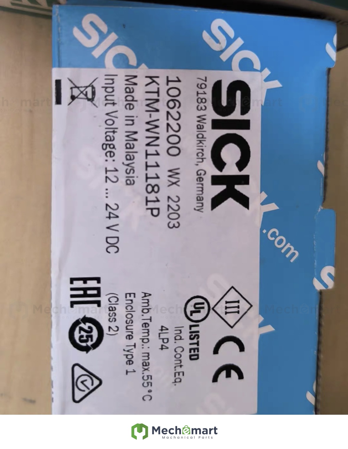 SICK photoelectric switch KTM-WN11181P brand new original genuine 1062200