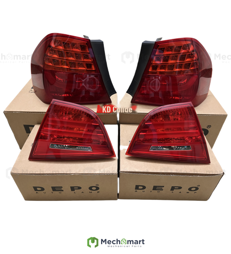Suitable for BMW 3 Series E90 taillights 318 inner side lights 320 brake lights 325 rear parking lights 330 fog lights LED lights