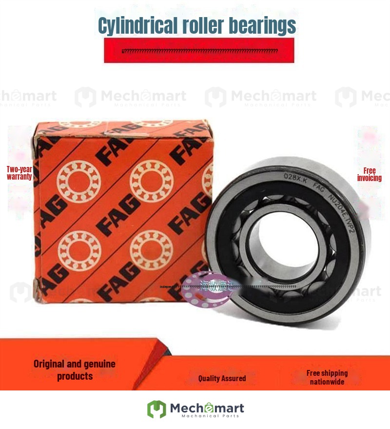 FAG high speed imported N 304 305 306 307 308 309EJP TVP2 M1 cylindrical roller bearing