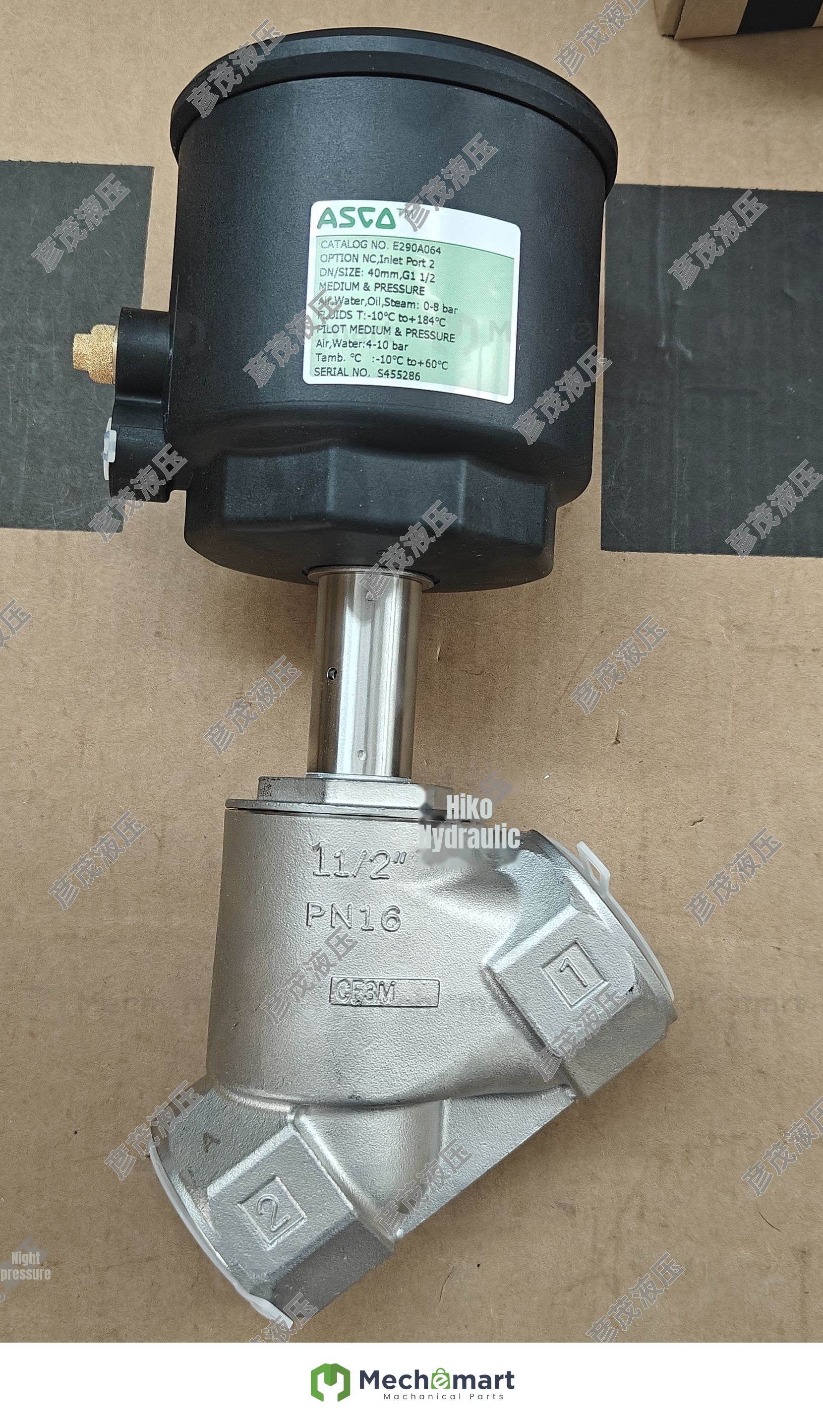 Spot bargain E290A064 angle seat valve ASCO Aventics original