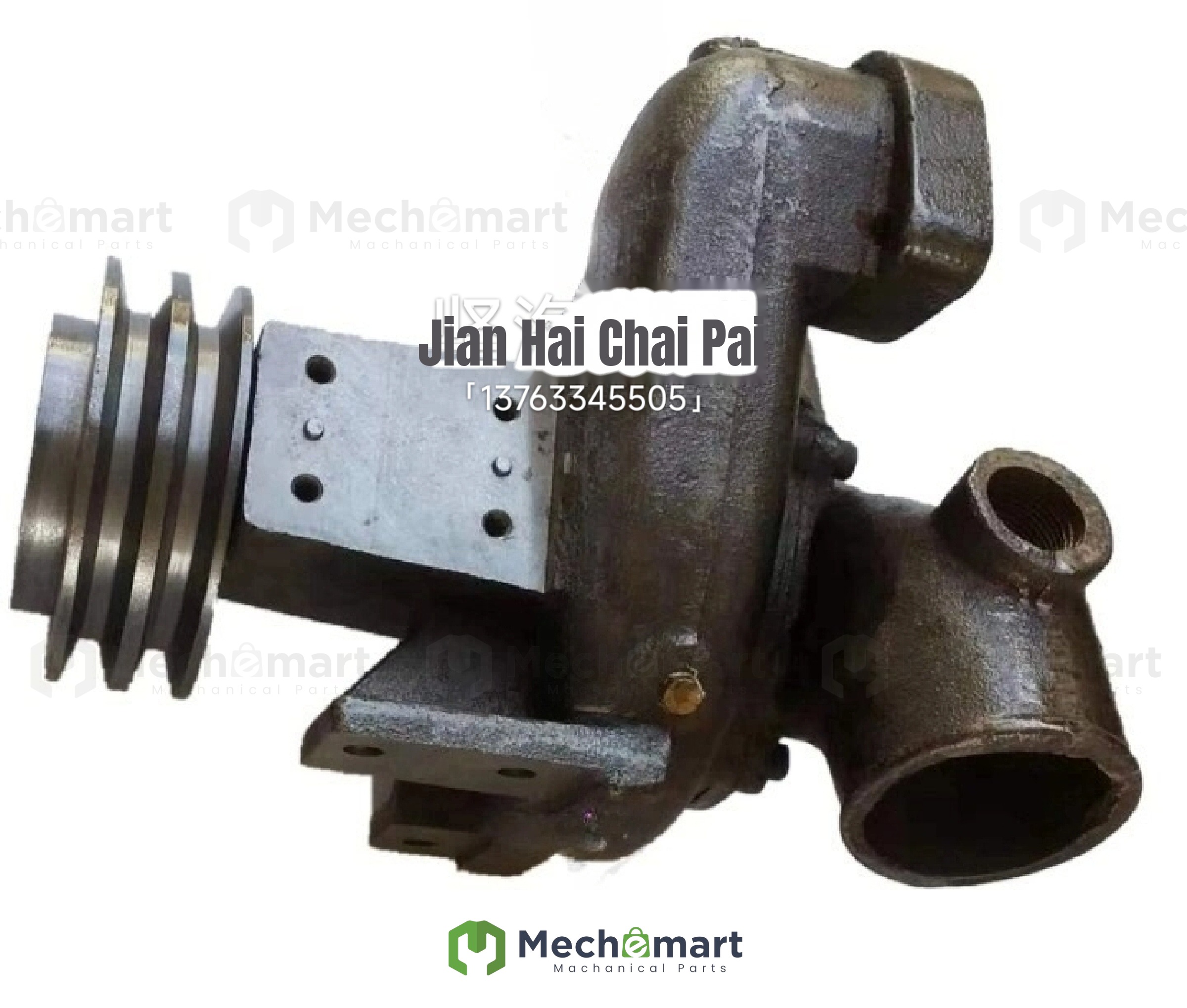Fresh water pump 3011723 3009969 AR51599 4072616 for Cummins V28 VTA28