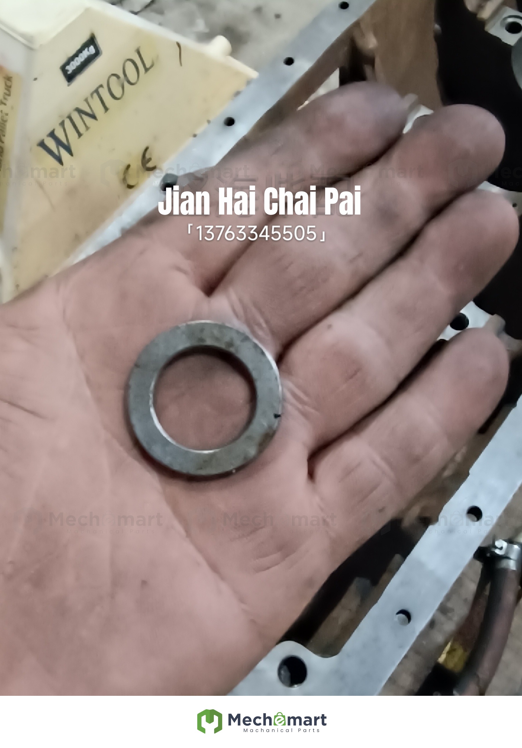 3037045 main bearing positioning ring suitable for Cummins NT855 engine cushion 3801260