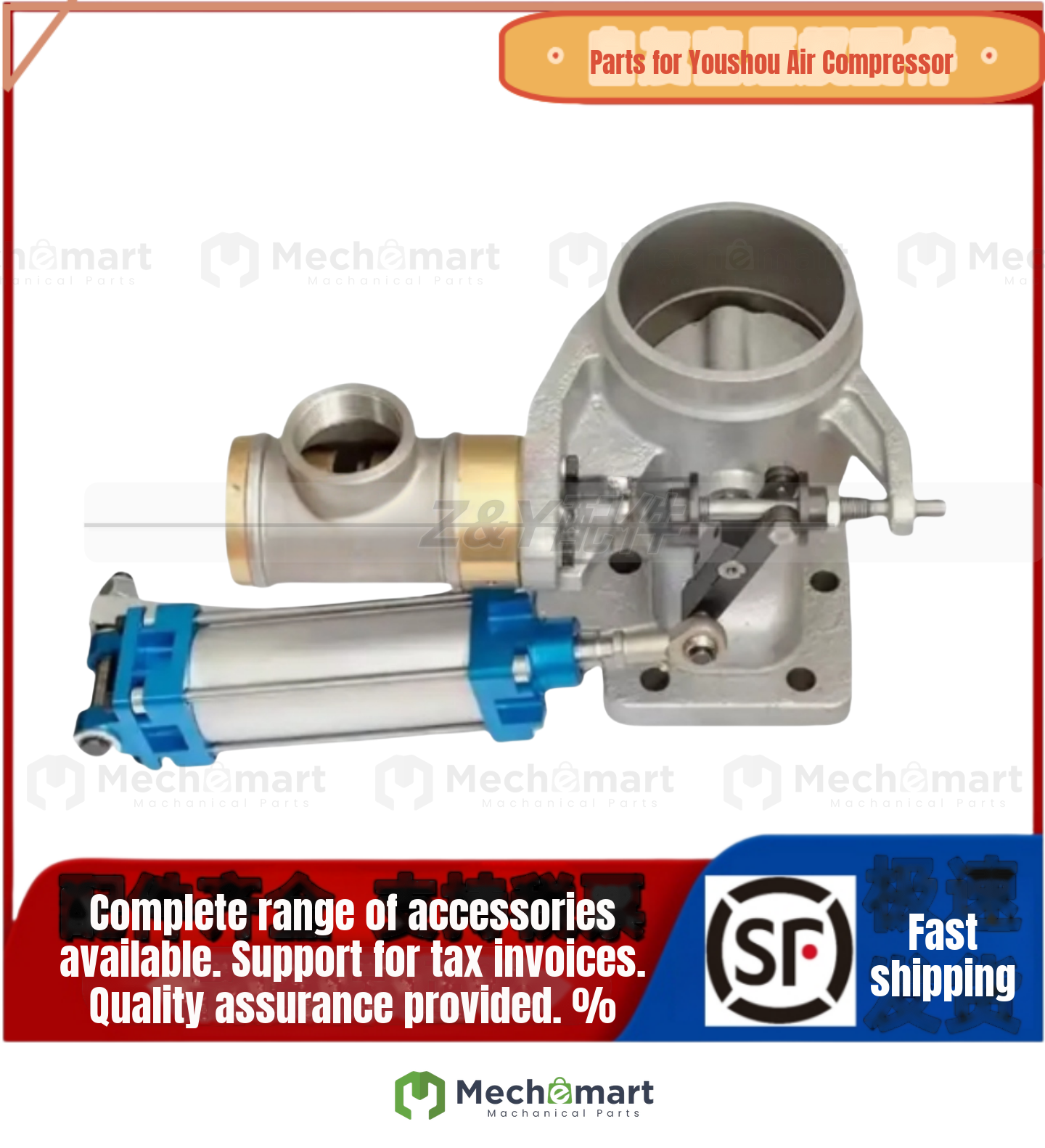 Ingersoll Rand oil-free air compressor intake valve 22475347 unloading valve compressor screw machine parts suction valve