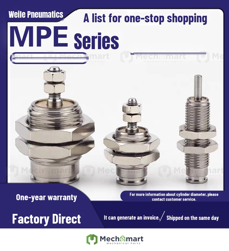 Yade customer threaded needle cylinder MPE6/8/10/12X5X10X15 bore series