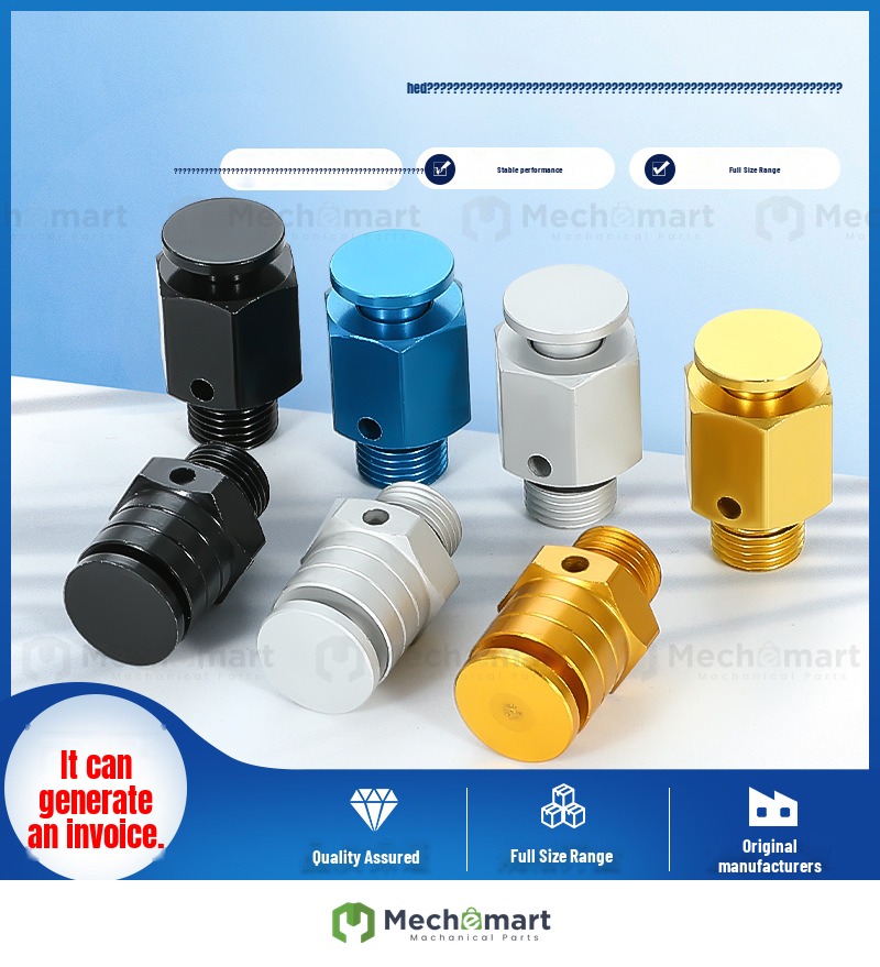Quick exhaust valve front and rear vent core switch exhaust valve manual press type high pressure quick exhaust valve pneumatic components