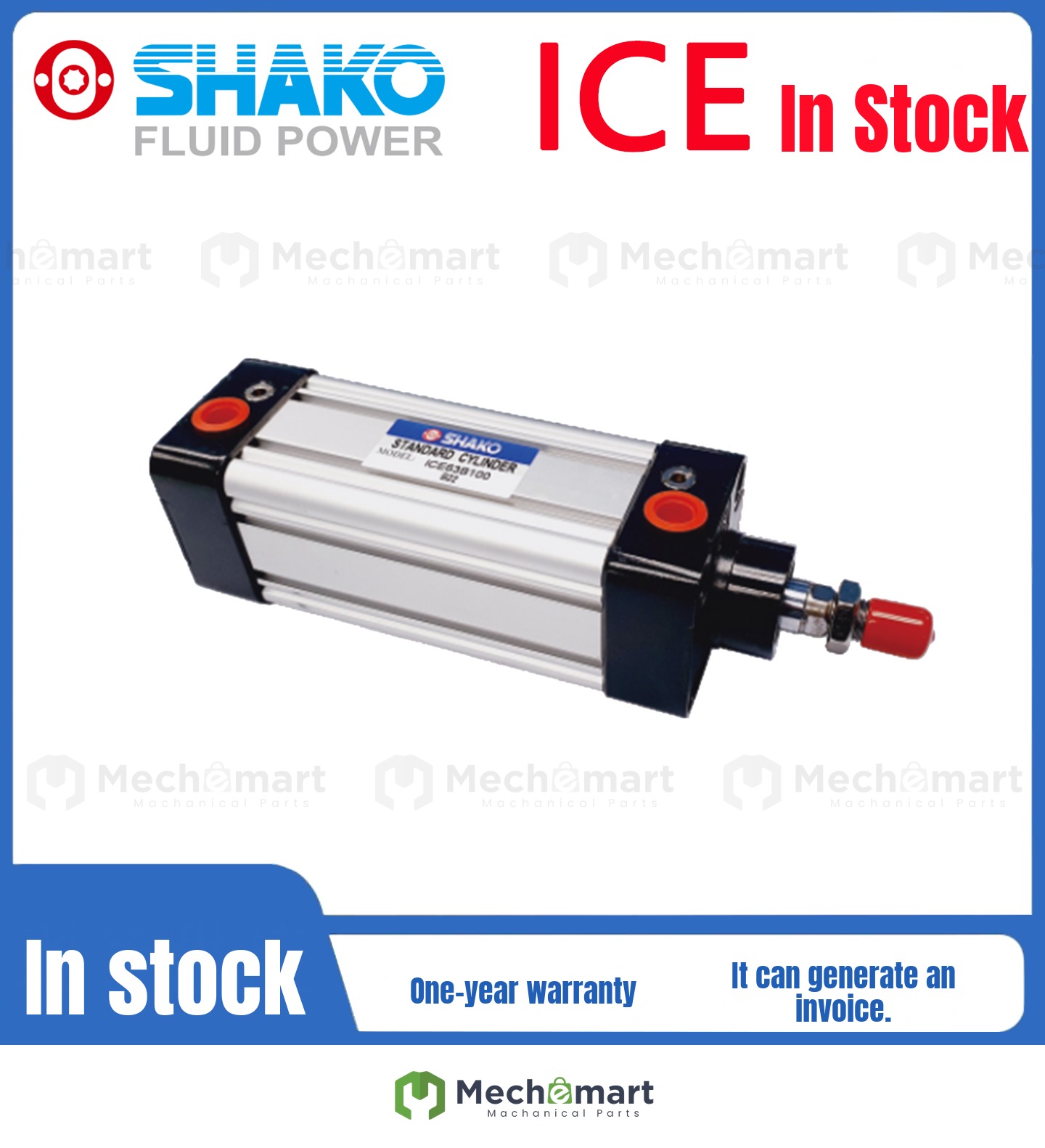 SHAKO Shinkong Standard Cylinder ICE32/40/50/63/80/100B25/75/100/150/200/300