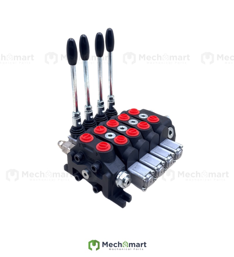 DCV60-4OT hydraulic multi-valve high pressure oil dispenser