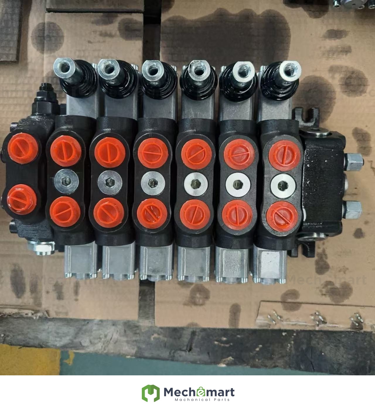 DCV60-6OT hydraulic multi-valve high pressure oil line distributor