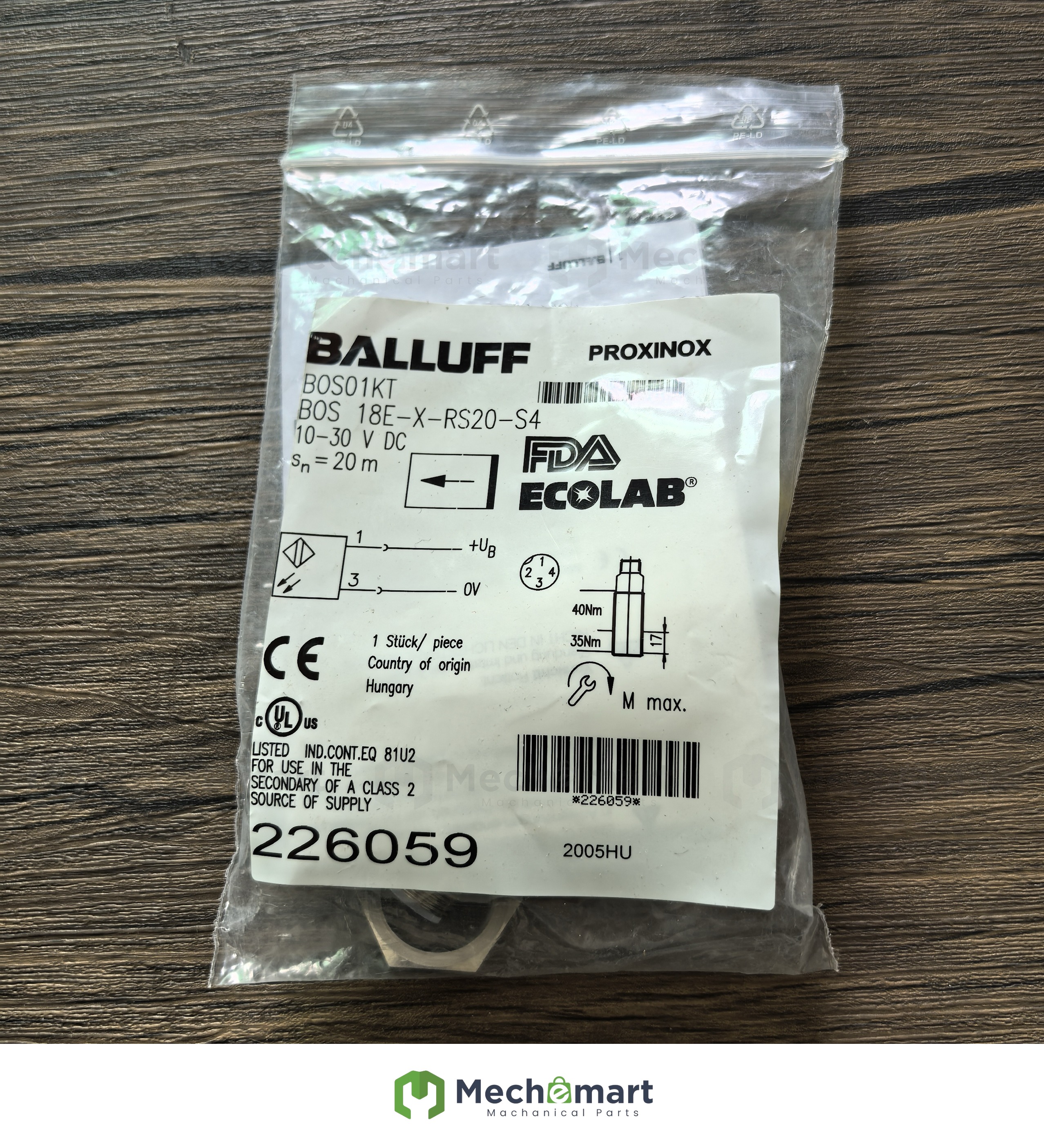 Brand new original genuine Balluff BOS01KT sensor BOS 18E-X-RS20-S4 in stock