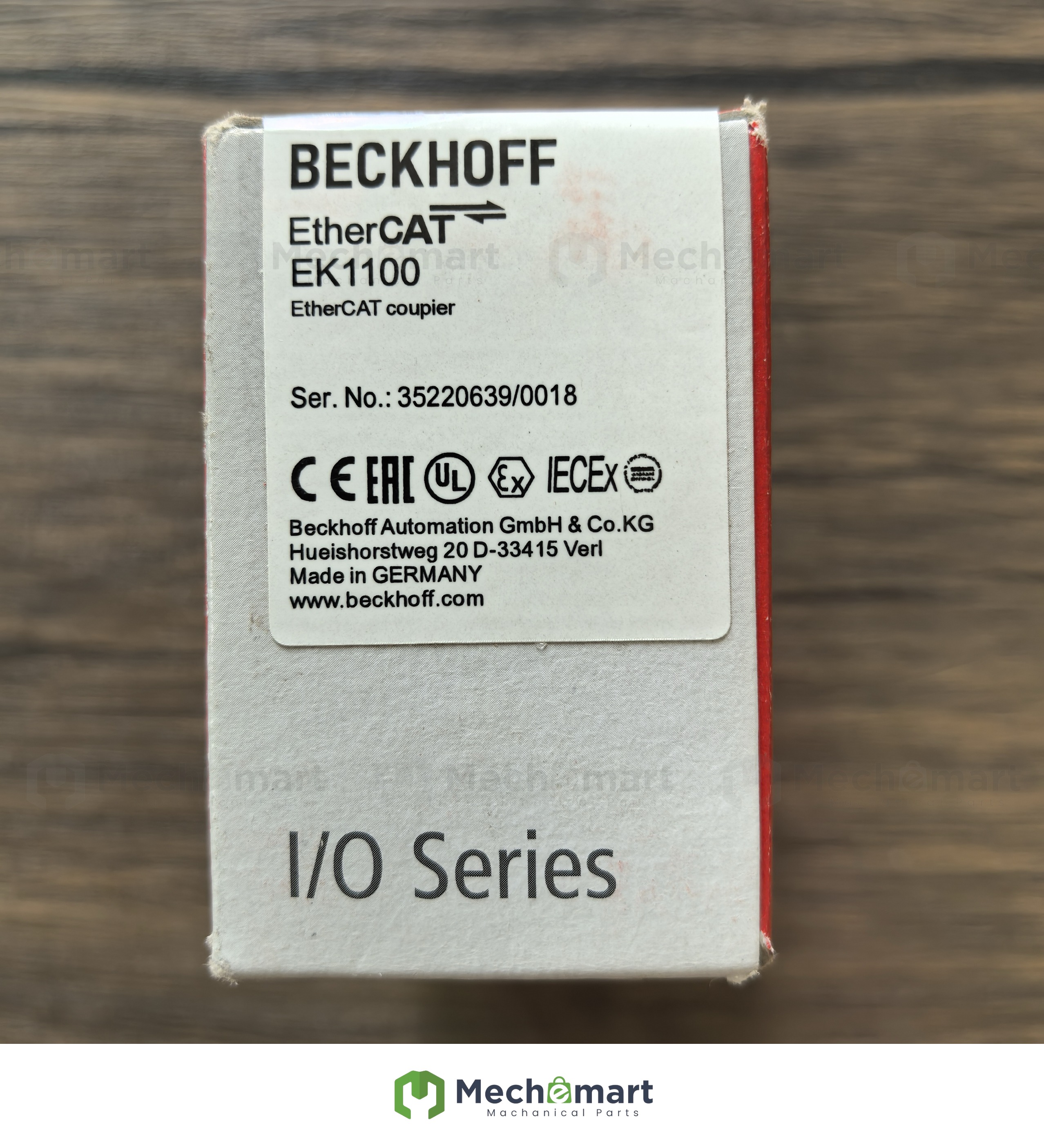 Brand new genuine unopened BECKHOFF EK1100 module physical shooting spot sale