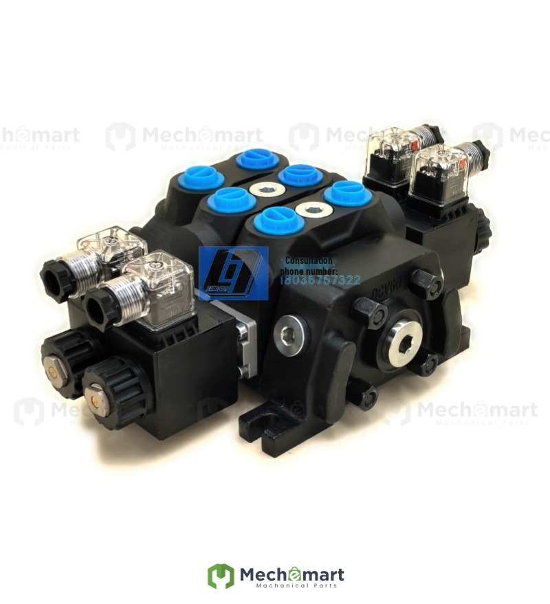 DCV60 electromagnetically controlled hydraulic multi-valve high pressure oil line distributor
