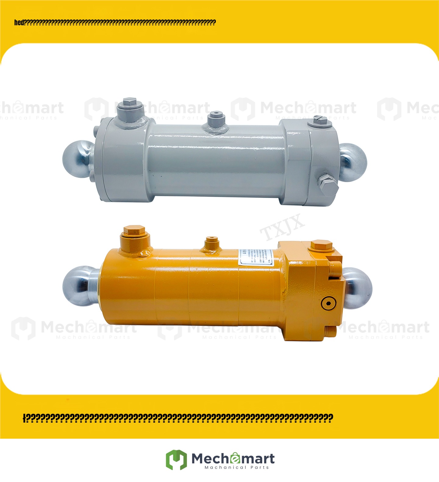 Zhonglian pump truck swing cylinder assembly Sany trailer pump truck pump 70 rod diameter large displacement swing valve cylinder Sky pump truck