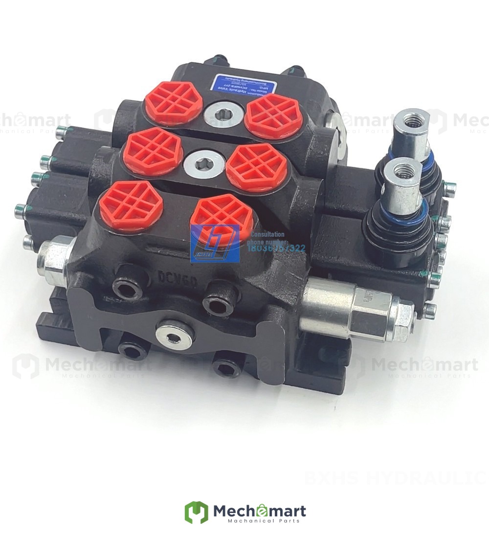 DCV60-2OT/2YT series hydraulic multi-valve high pressure oil circuit distributor