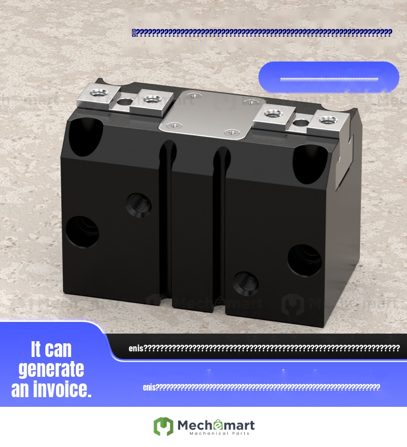 HDW small pneumatic parallel mechanical gripper finger cylinder 20/25/32/40/50/63 cylinder accessories