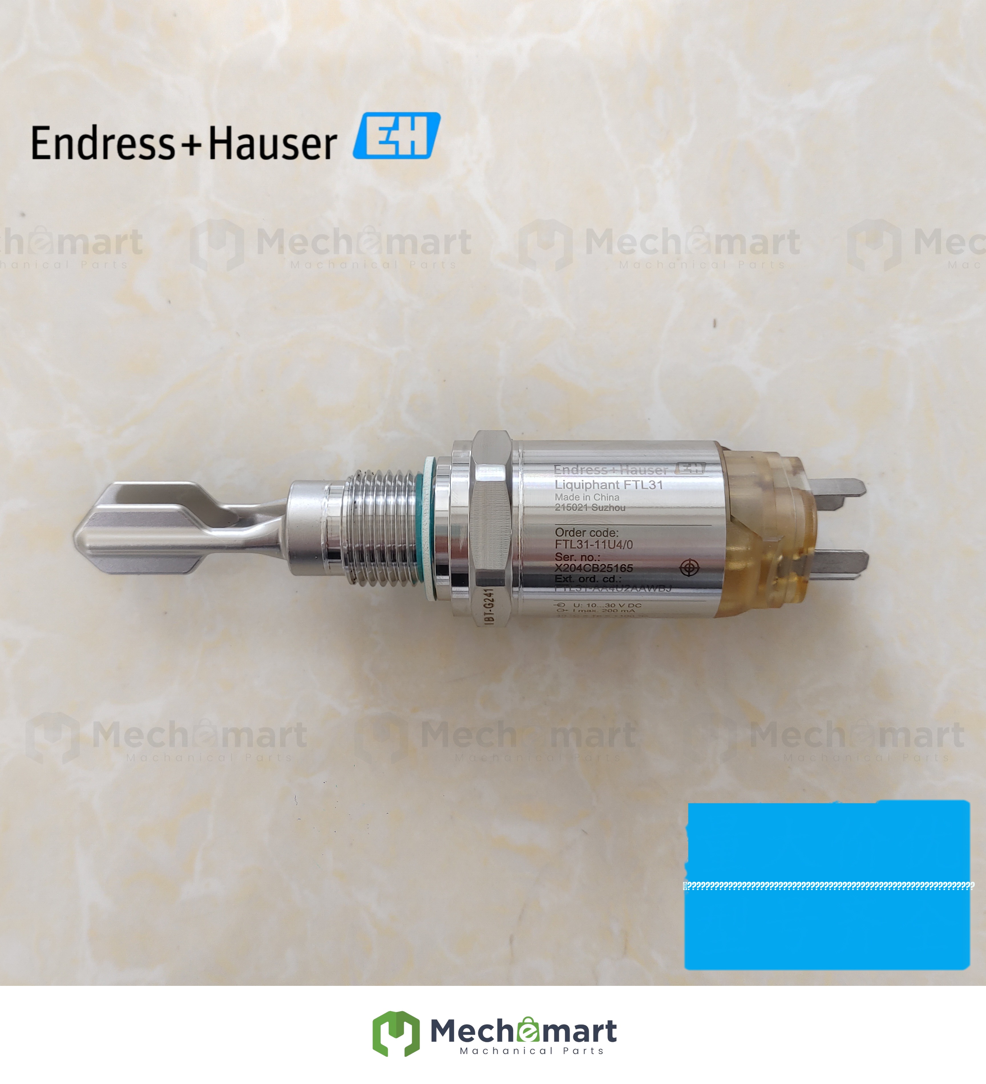 E+H tuning fork switch FTL31-AA4U2AAW5J Endress+Hauser level gauge FTL31-14X8/0 in stock