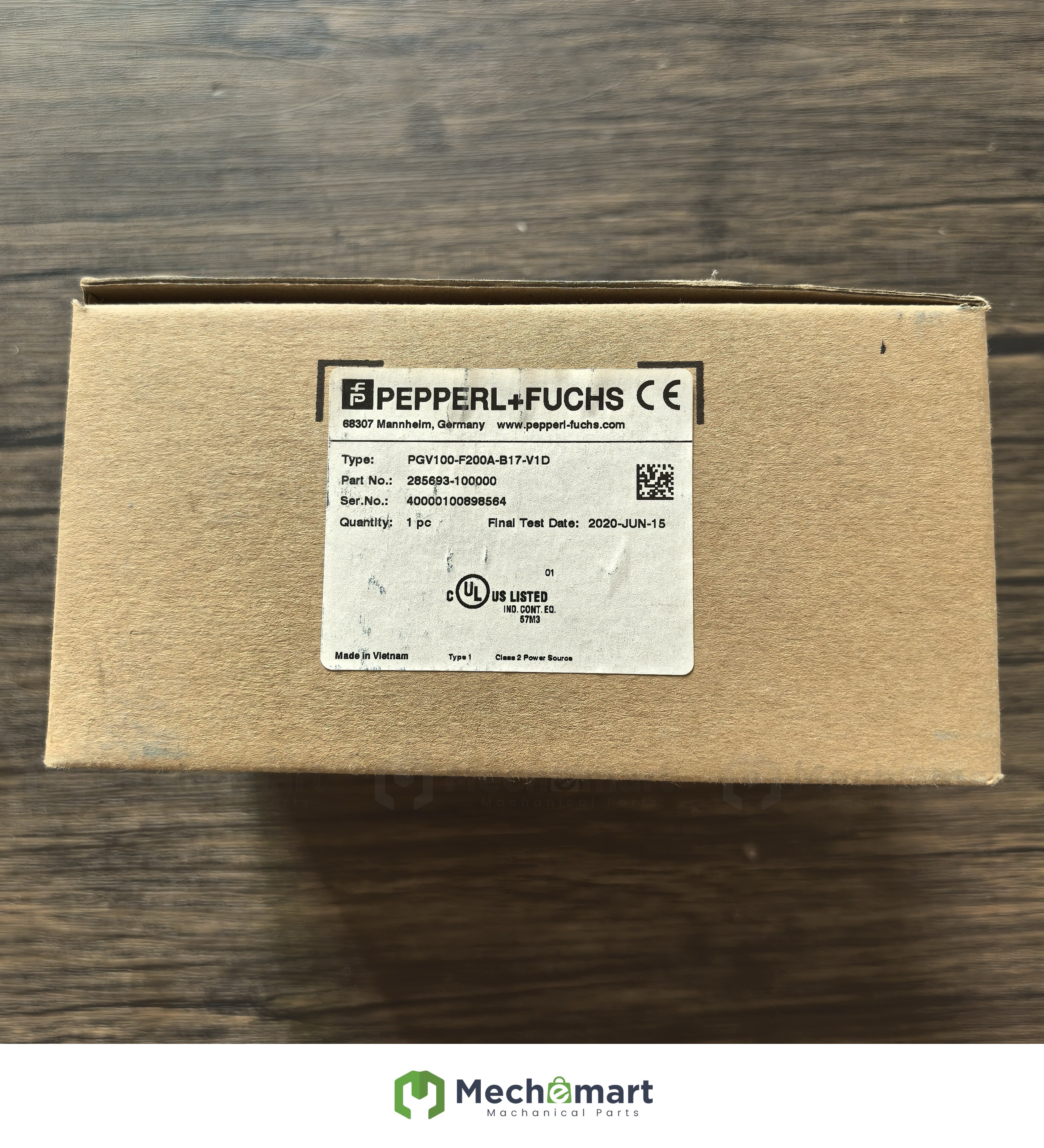 Brand new genuine Pepperl+Fuchs PGV100-F200A-B17-V1D optical reader 285693-100000
