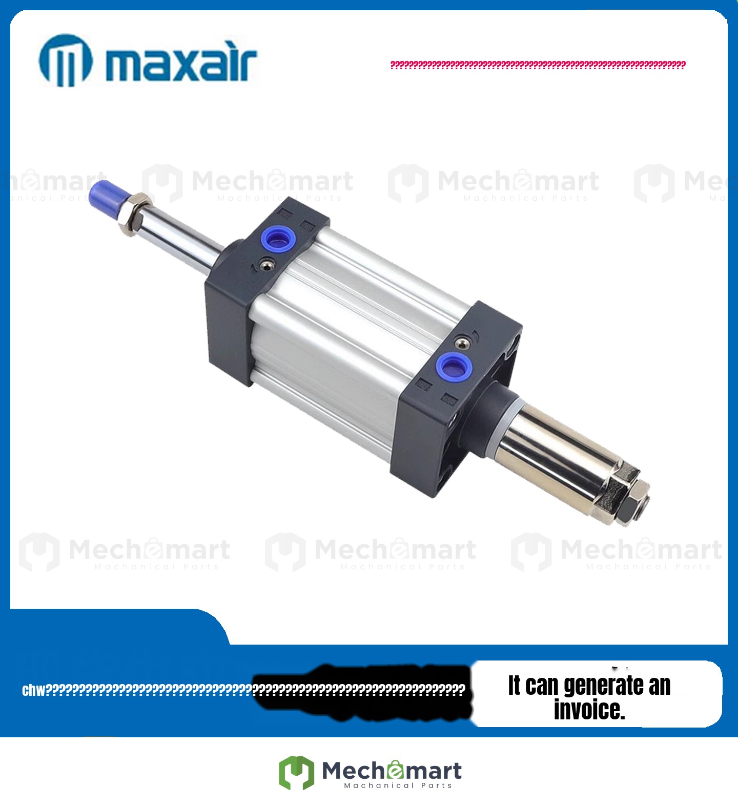 Maxir adjustable cylinder DSUJ32/40/63/80/100/125x25/75/1000-50-S
