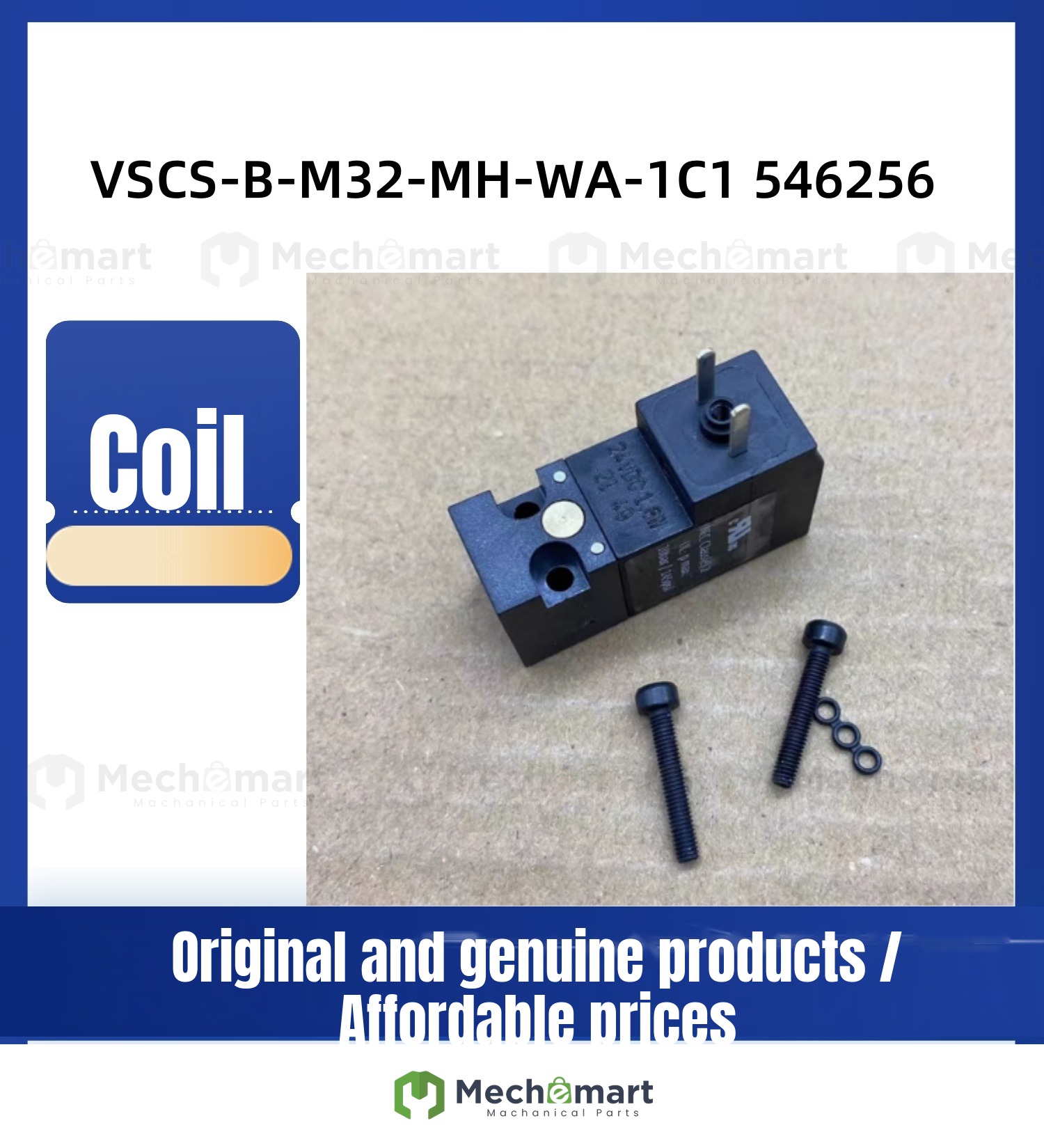 FESTO solenoid valve VSCS-B-M32-MH-WA-1C1 546256 two-position three-way monostable