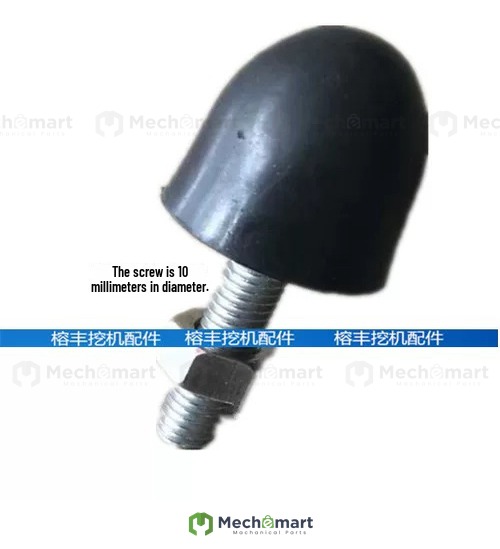 Excavator parts are suitable for Xugong 60 80 150 210 230 special door top glue anti-collision glue door glue