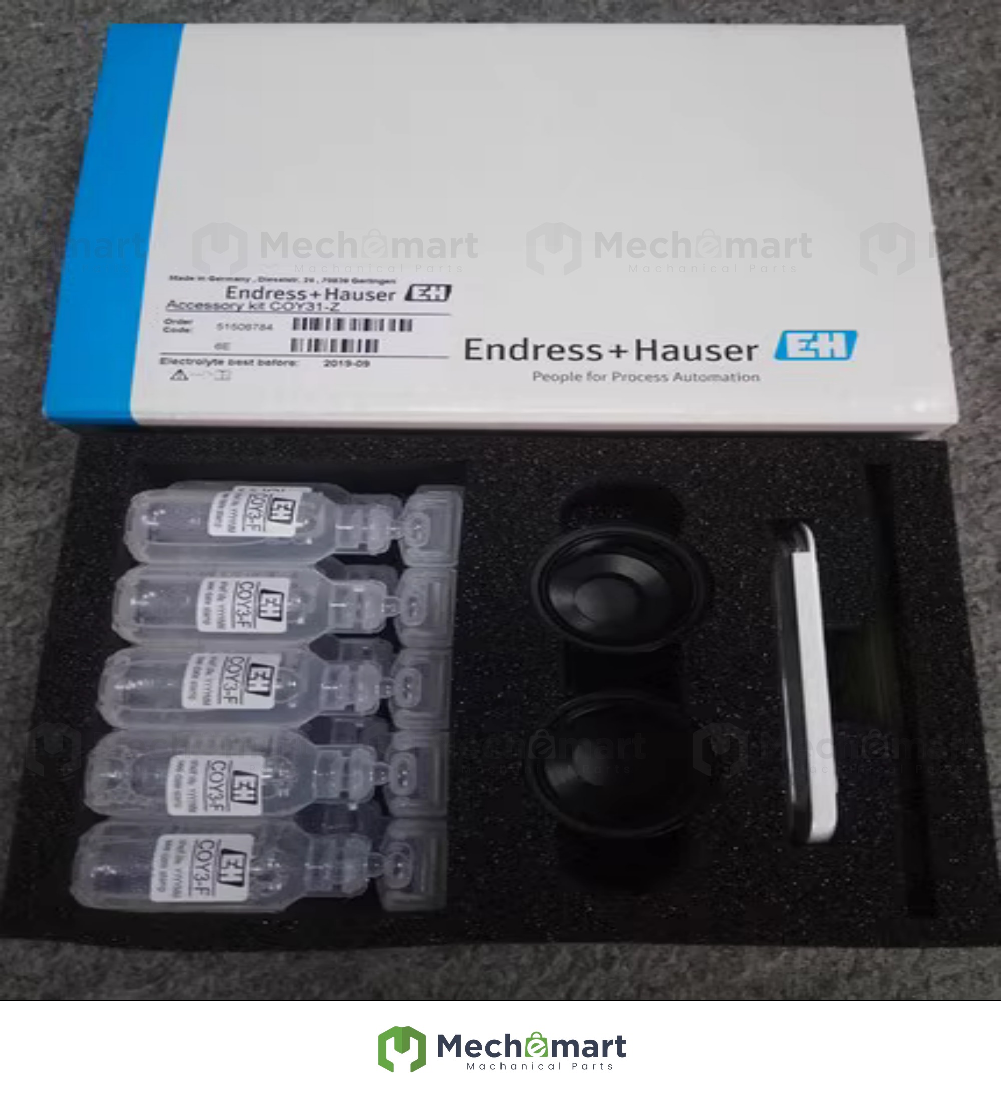E+H electrolyte COV45-41TN1 dissolved oxygen maintenance kit COS41 probe COV45-10H0/0 water analysis