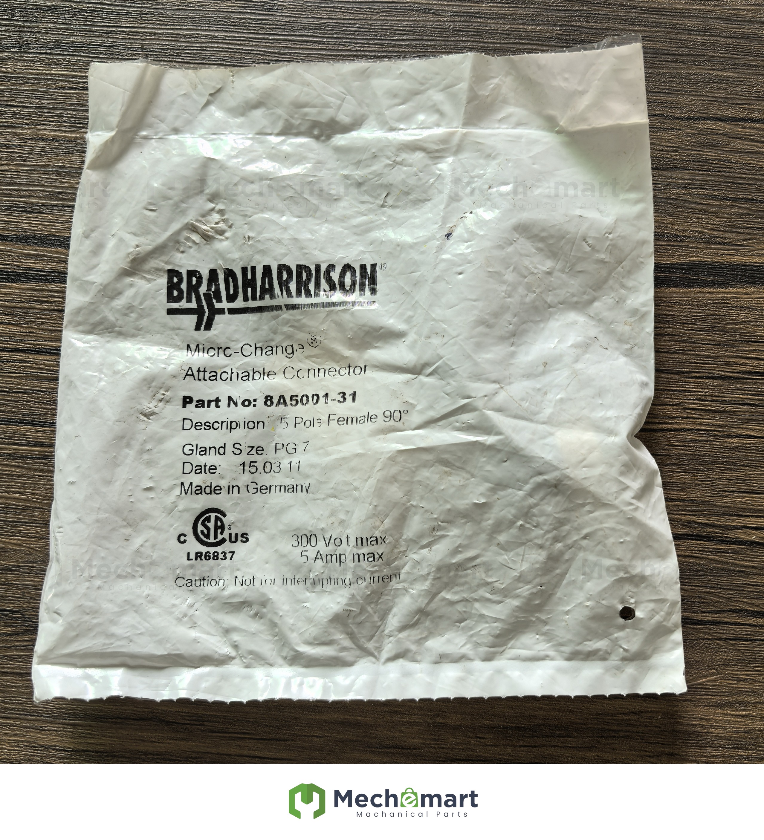 Brand new original genuine BRADHARRISON connector 8A5001-31 spot sale
