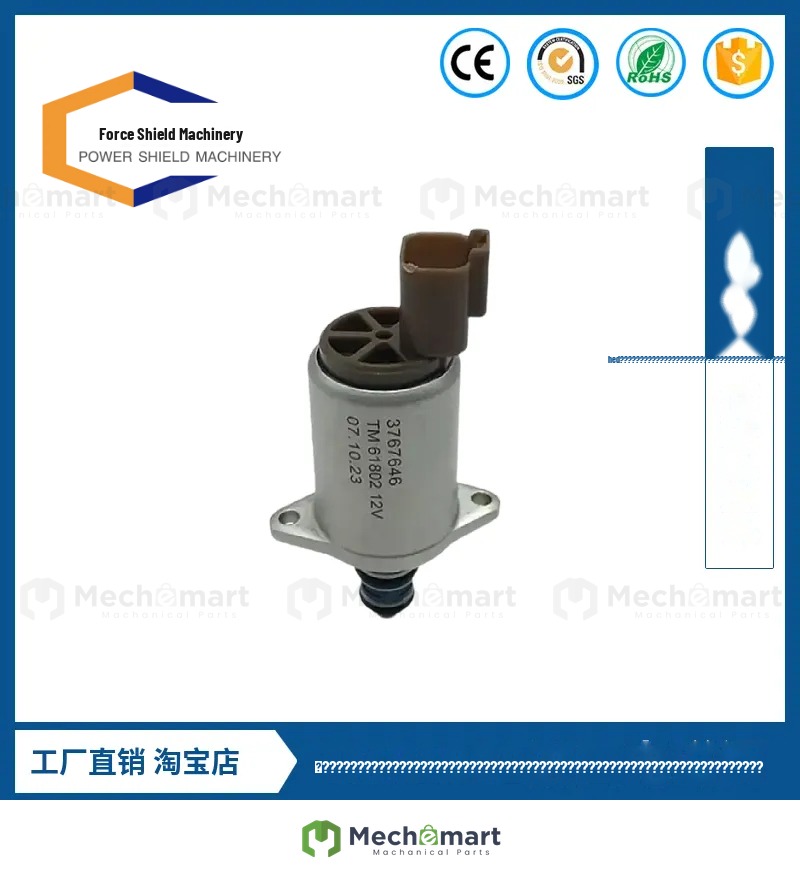 Excavator parts Sany Xugong Zhonglian loader 3767646 TM61802 proportional solenoid valve