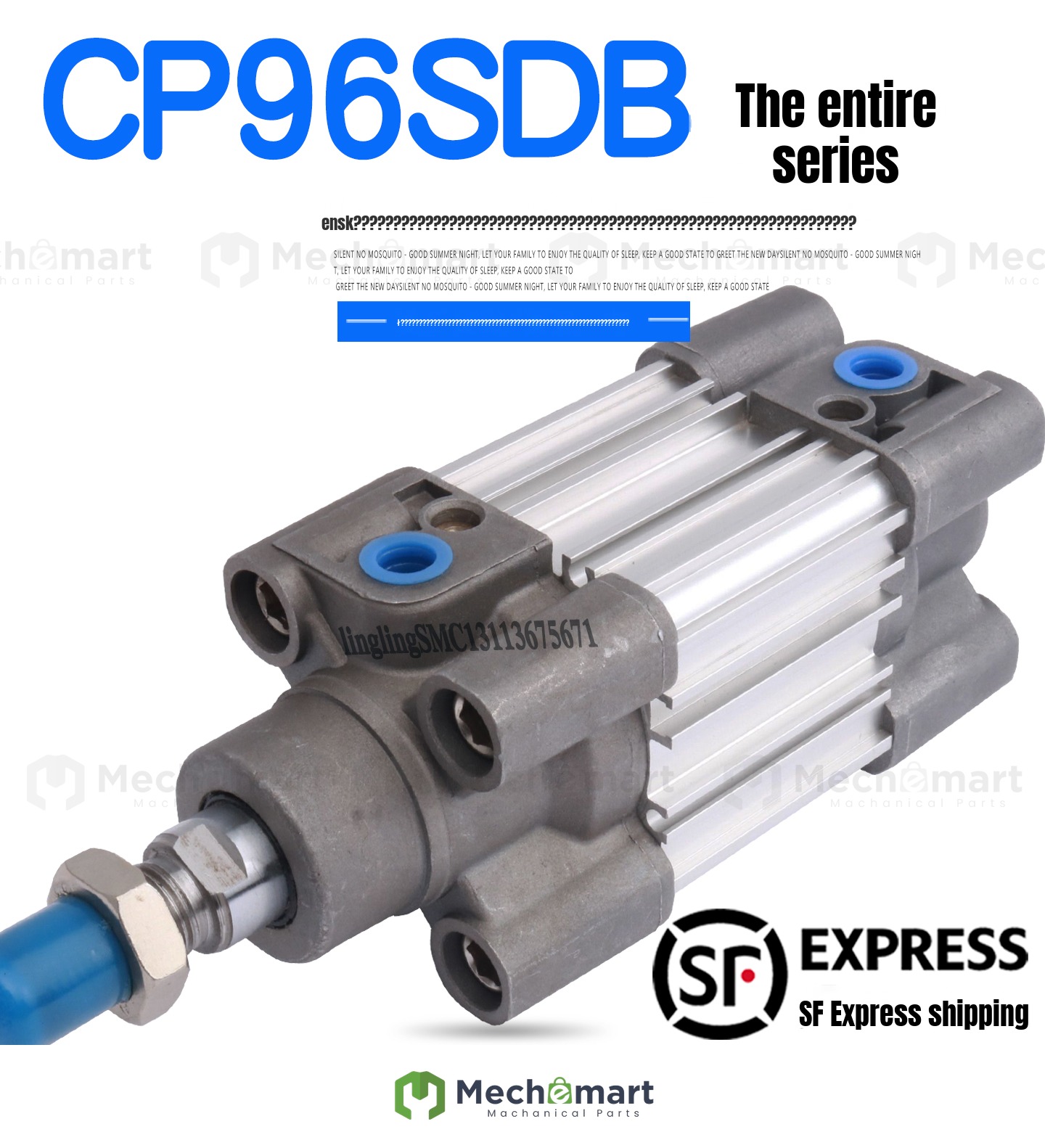 Standard cylinder C96SDB CP96SDB32/40/50/63/80/100/125-75-150-200250CZ