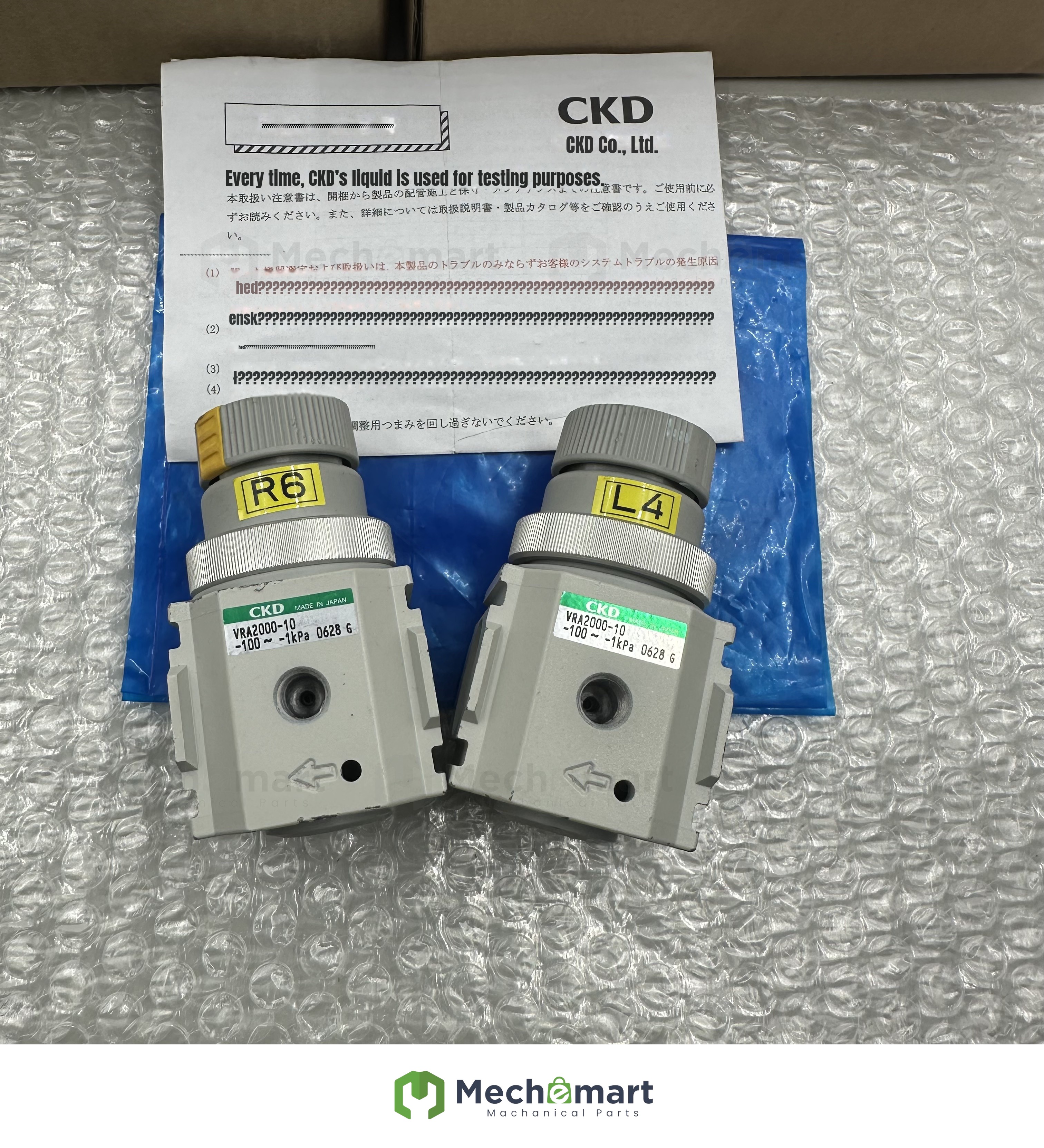 Japanese original quality CKD vacuum pressure reducing valve VRA2000-10/VRA2000-8/GB3 with watch stand