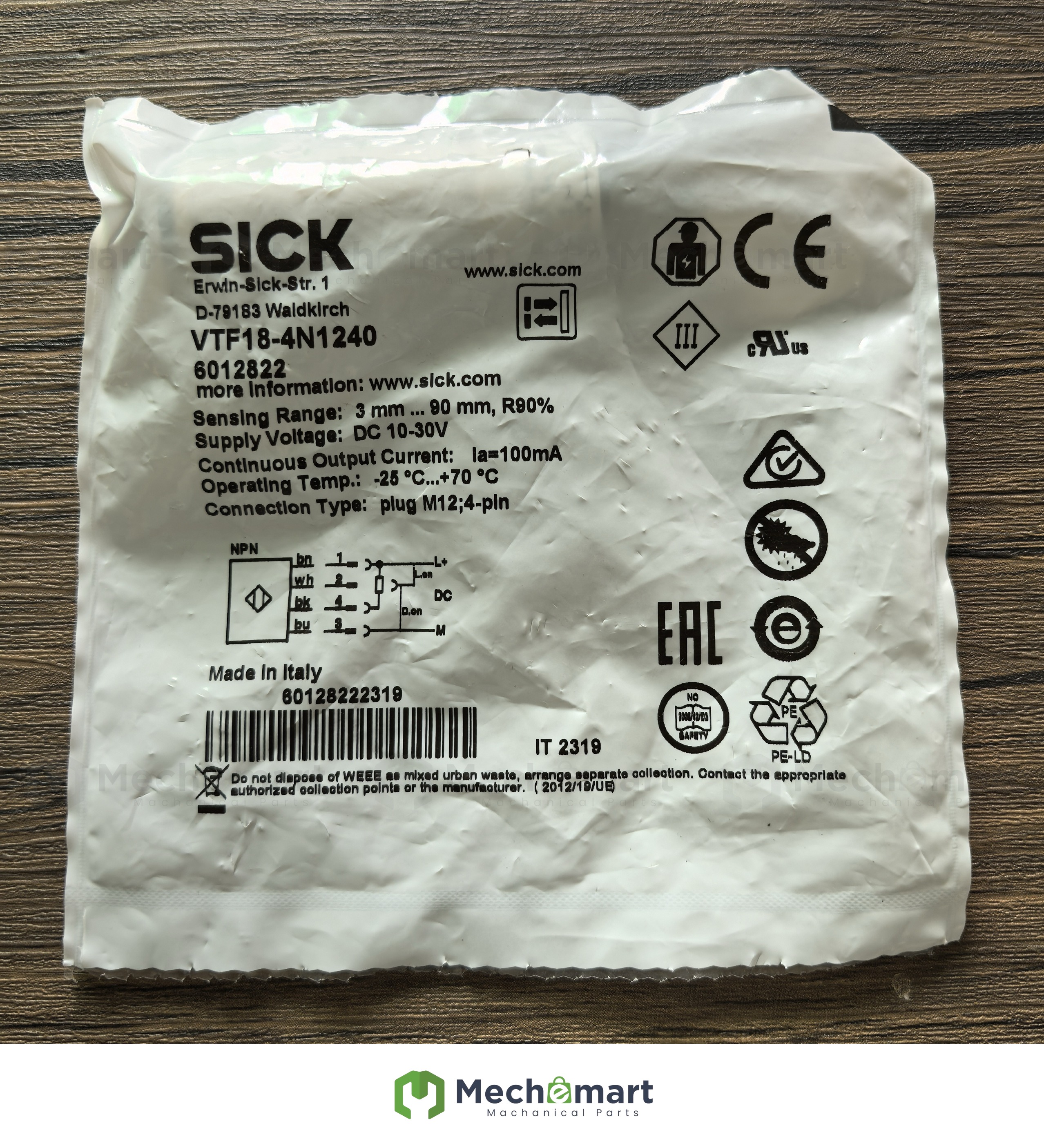 Brand new original genuine SICK VTF18-4N1240 sensor 6012822 spot sale