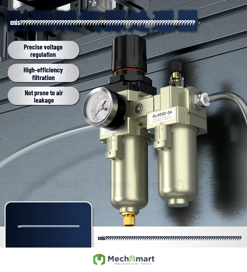 High pressure explosion-proof duplex air source processor AFC/AFR2000 pneumatic air water separator oil water filter
