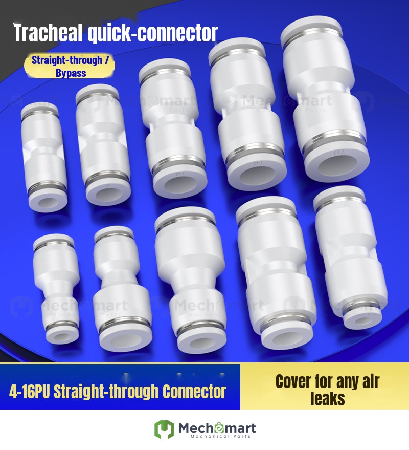 Gas pipe quick connector quick plug PU variable diameter PG pneumatic component air source truck air line accessories collection 4/6/8mm